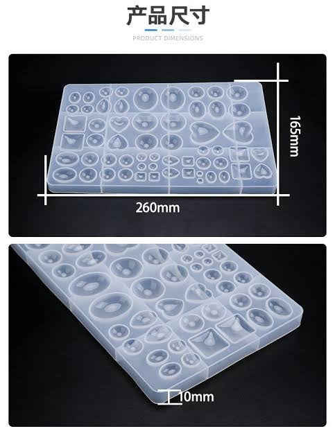 56 cavities jewelry mould