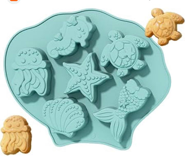 6 Cavity concrete Or Candle Mould