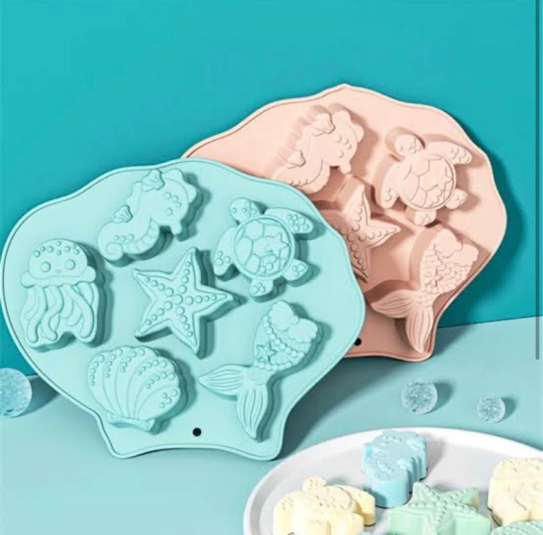 6 Cavity concrete Or Candle Mould