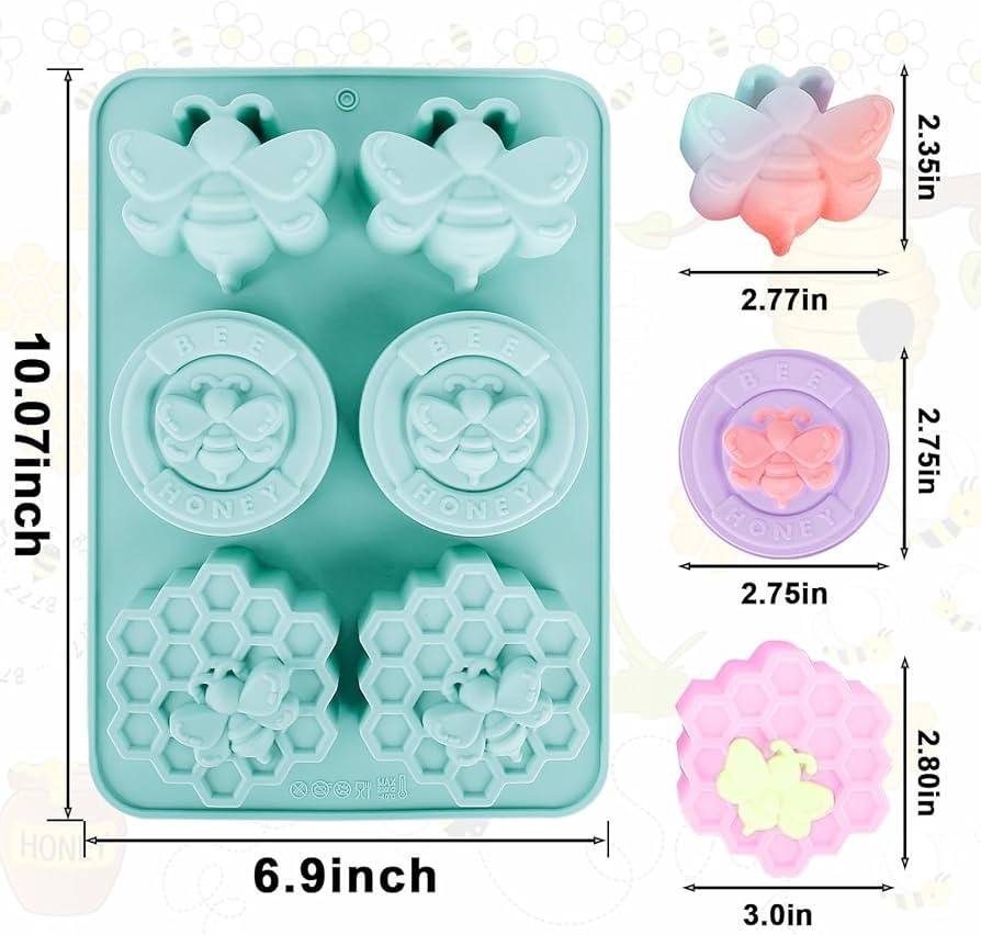 6 Cavity concrete Or Candle Mould