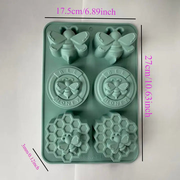 6 Cavity concrete Or Candle Mould