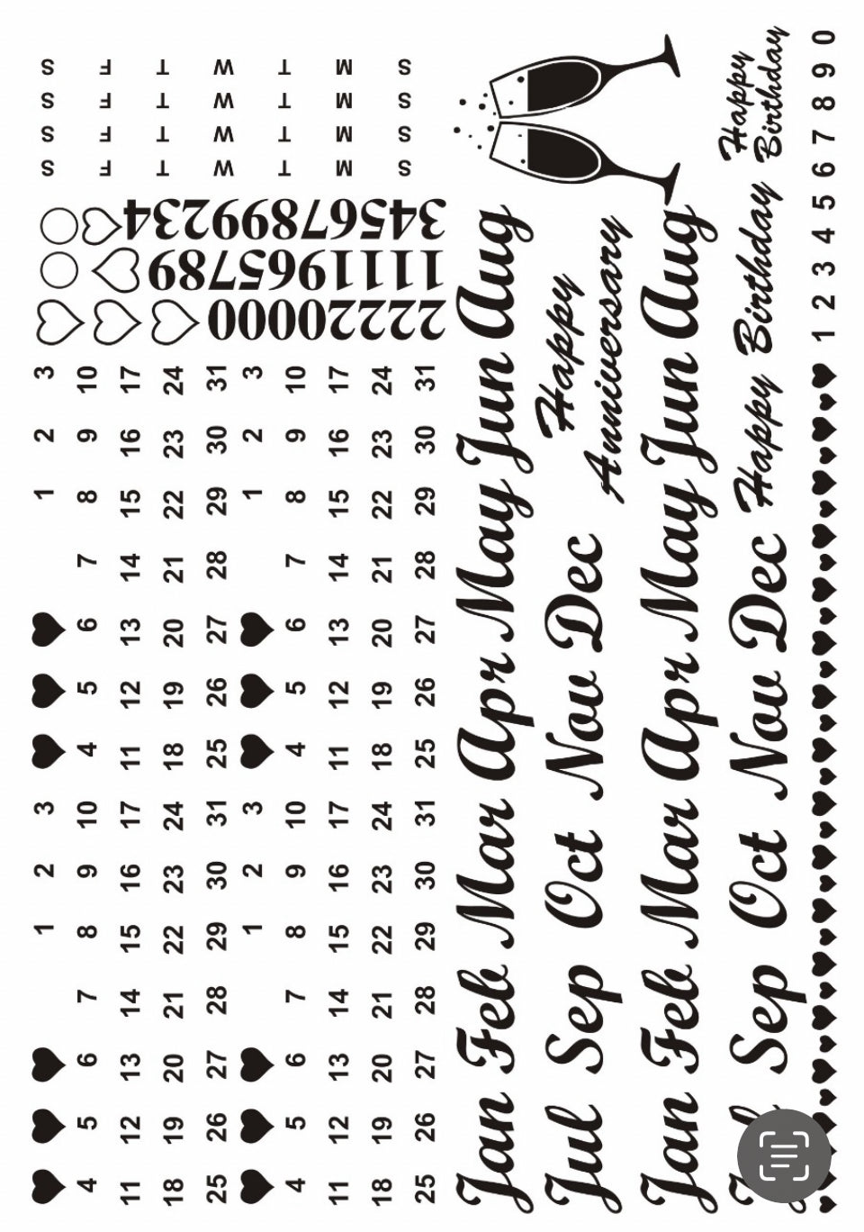 Colander  Resin color sticker