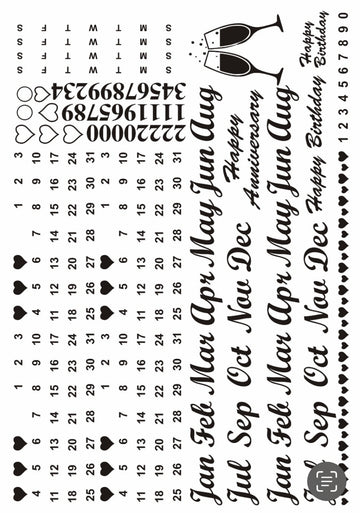 Colander  Resin color sticker