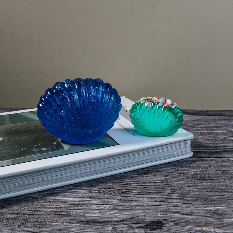 Sea shell candle mould