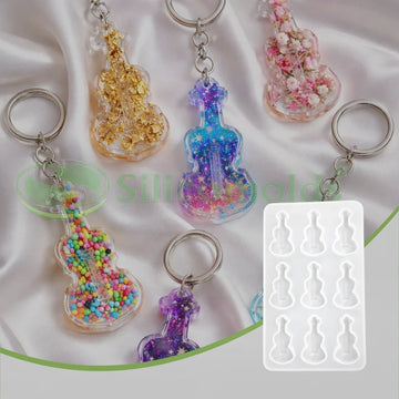Guitar Keychain Mould