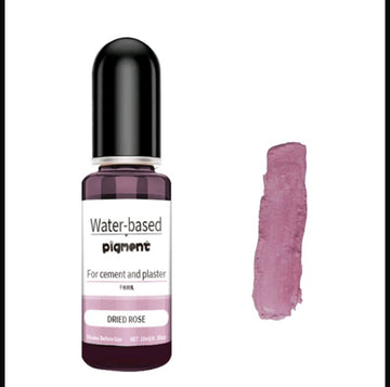Dried rose cast pigment