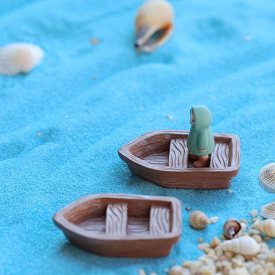 Small inflatable Boat Miniature