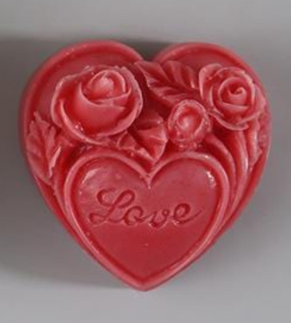 Love Heart Candle Mould
