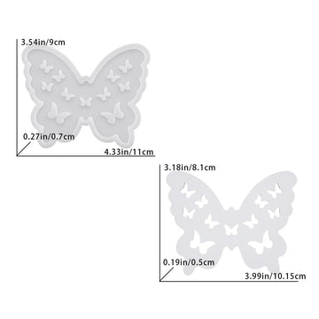 Butterfly Shape With Butterfly Cutouts On The Wings Mould