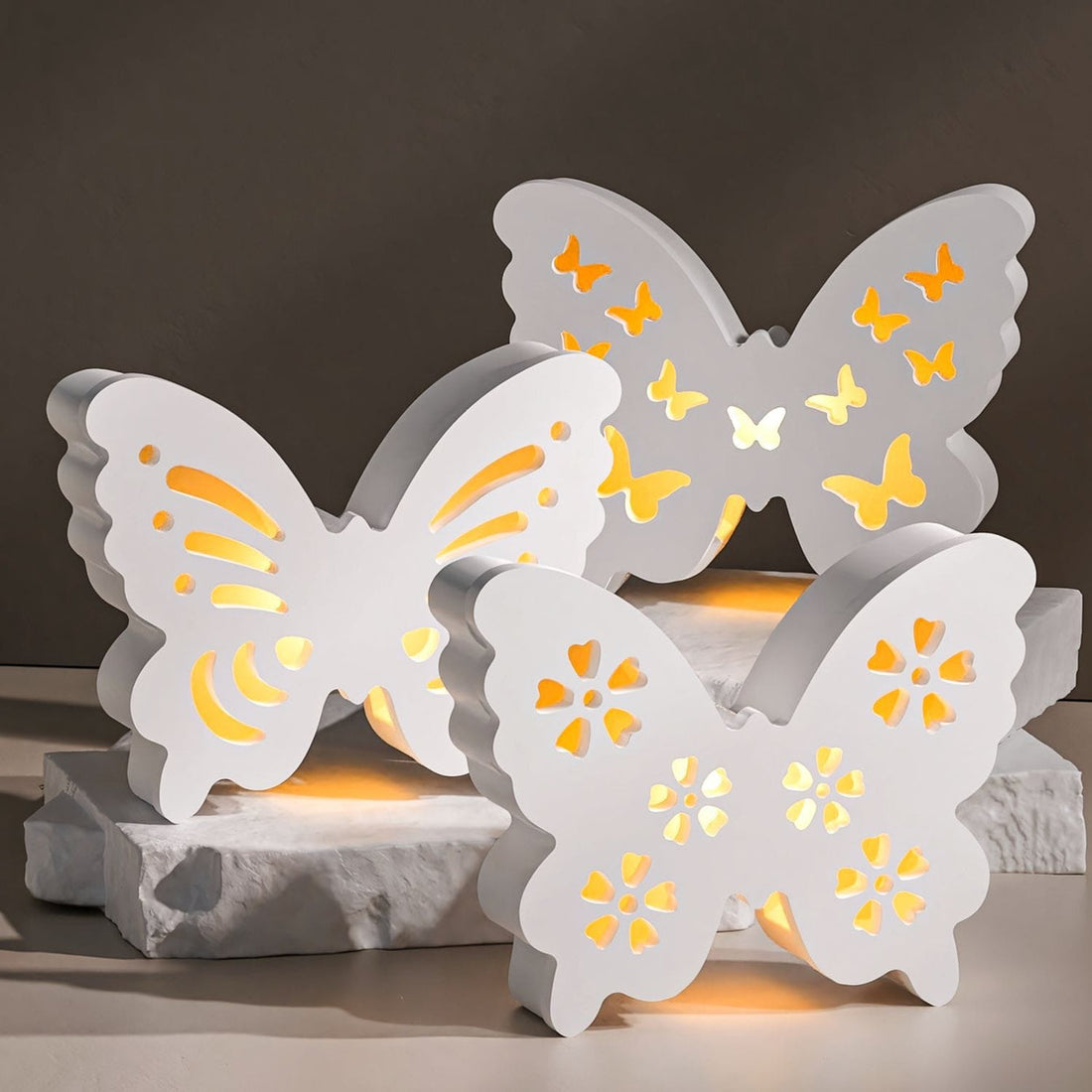 Butterfly Shape With Butterfly Cutouts On The Wings Mould