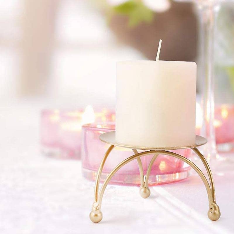 Metal Candle Or Bowl Holder Stand
