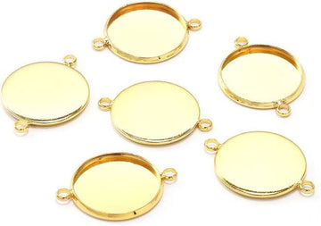 Round rakhi or bracelet bezel