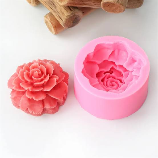 3D Rose Flower Mould (122)