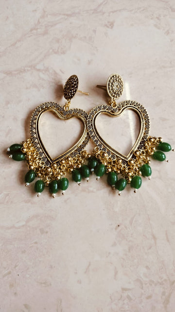 Beads jhumka for resin