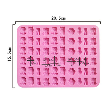60 Cavity Minnie Animal Mould