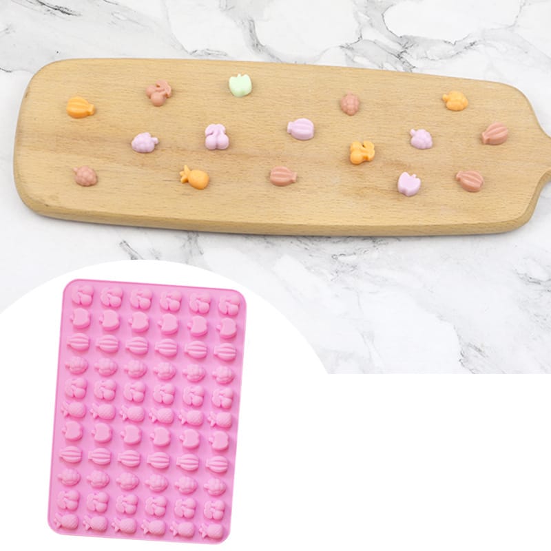 66 Cavity Mini Fruit Mould
