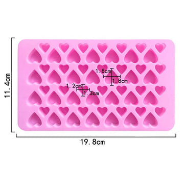 55 Cavity Mini Heart mould
