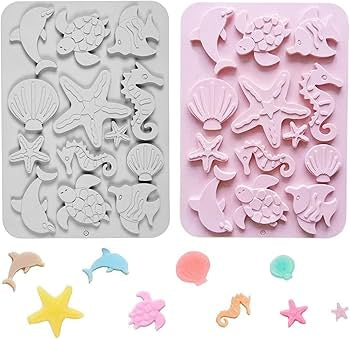 12 Cavity Ocean Themed Mould