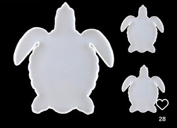 Turtle Tray And Coaster Mould Set
