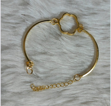 Resin Bracelet Base golden