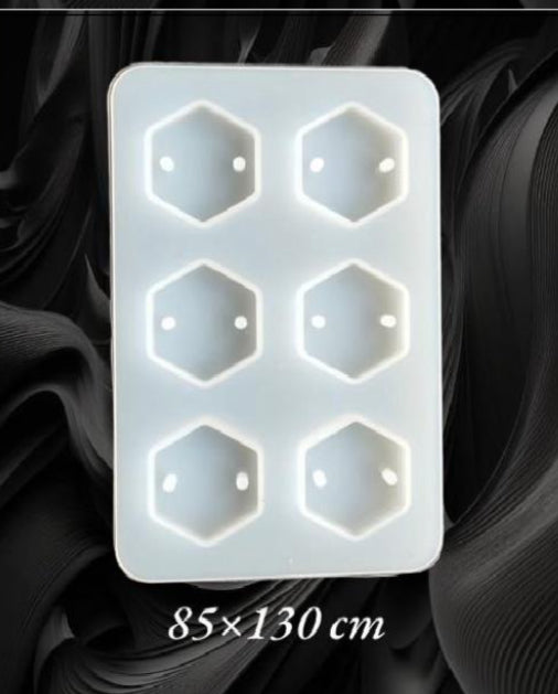 Hexagon rakhi mould