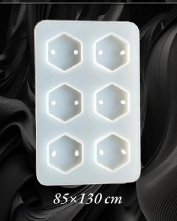 Hexagon rakhi mould
