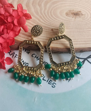 Beads jhumka for resin