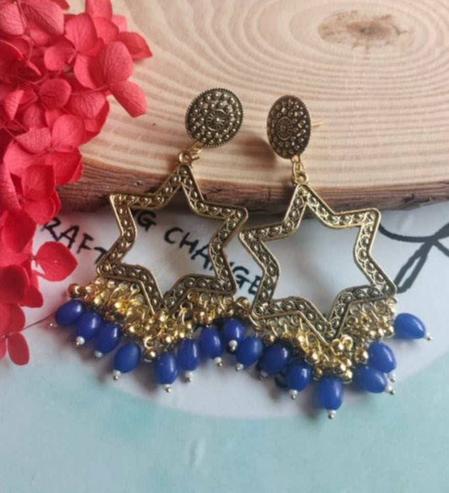 Beads jhumka for resin