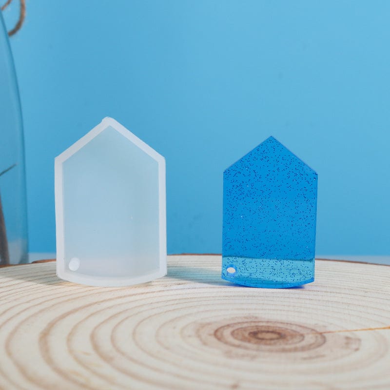 Mini house keychain mould