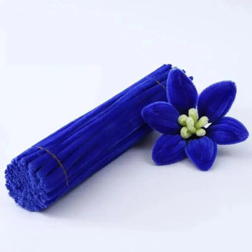 Dark blue Pipe cleaner 8mm