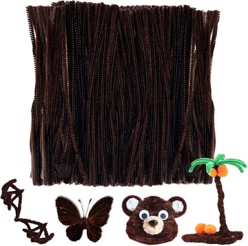 Dark chocklate brown Pipe cleaner 8mm