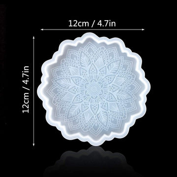 Mandala coaster mould