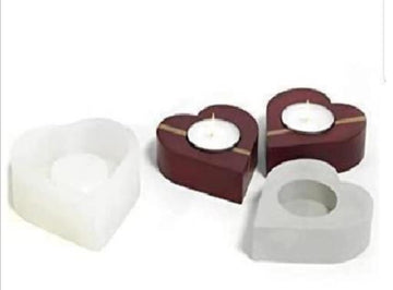 Heart t-light mould