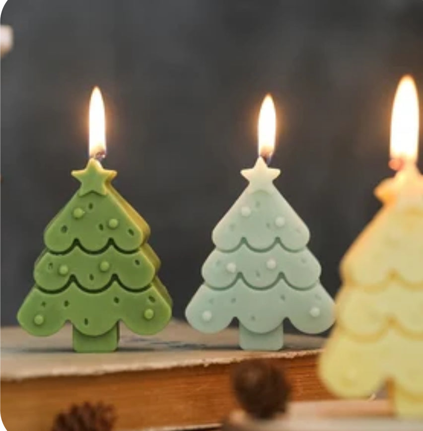 Christmas Tree Candle Mould