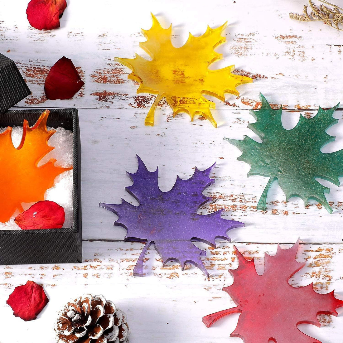 Maple Leaf coaster mould