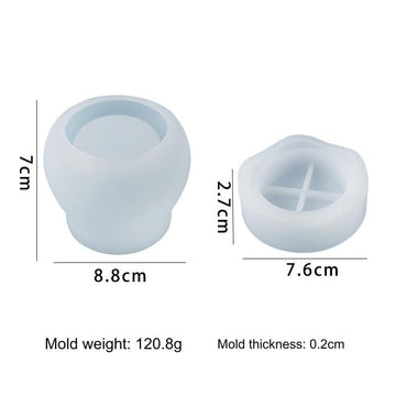 Air tight Jar with Lid Mould