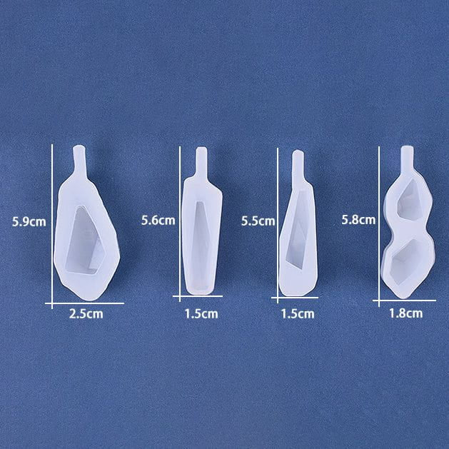 Stone jewelry or keychain mould