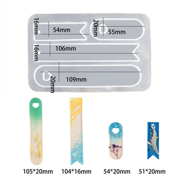 4 in 1 Book mark mould