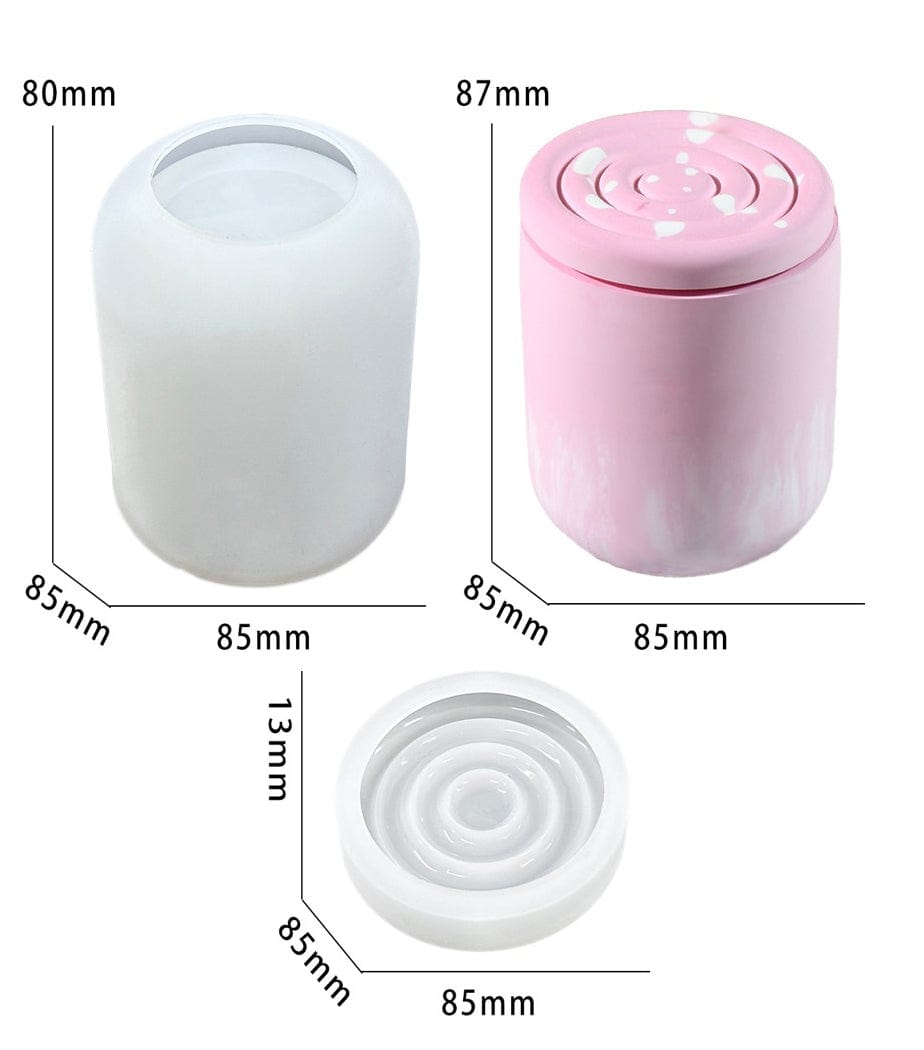 Jar with Lid Mould