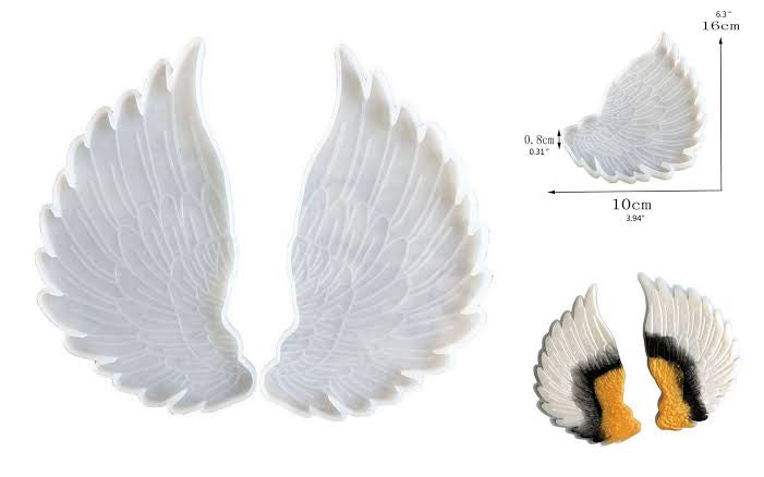 Angel wings mould set