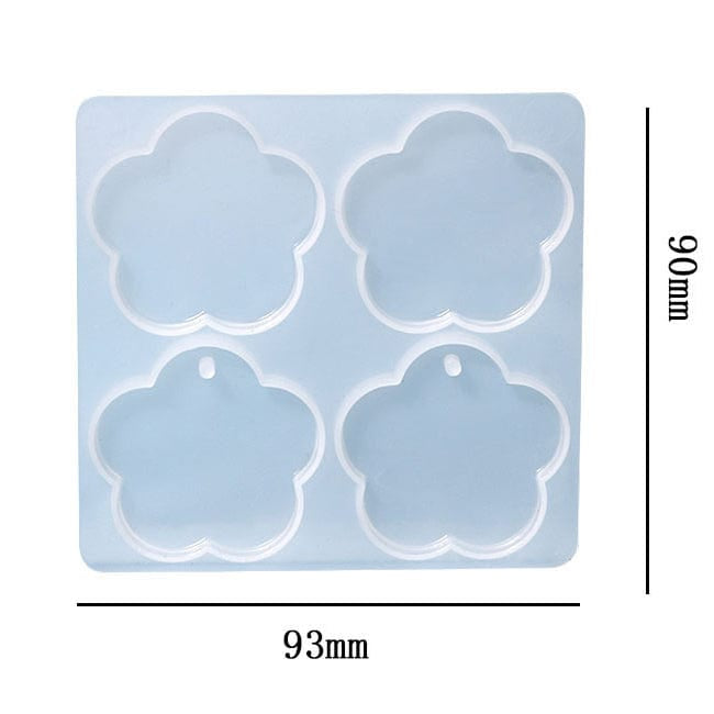 Flower keychain mould