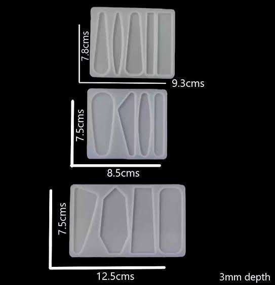 Hair clip pin mould set