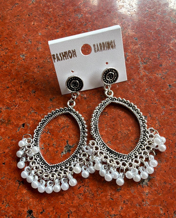 Jhumka with Small Beads