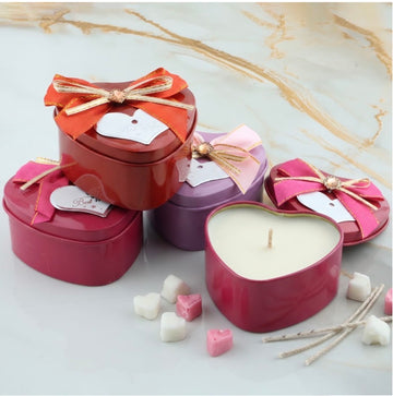 Metal jar for candle