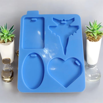 4 Cavity Luggage Tag Mould