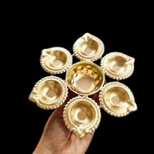 7 Inch Metal Urli For Candle