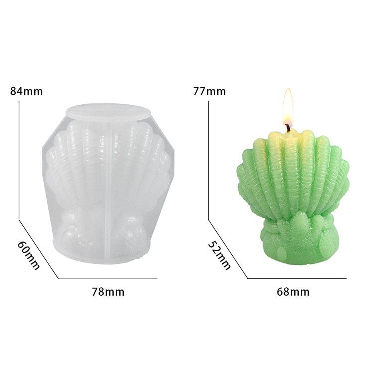 Shel Coral Candle Mould