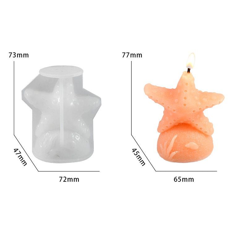 Star Fish Candle Mould
