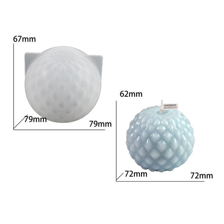 Water Drop Ball Candle Mould