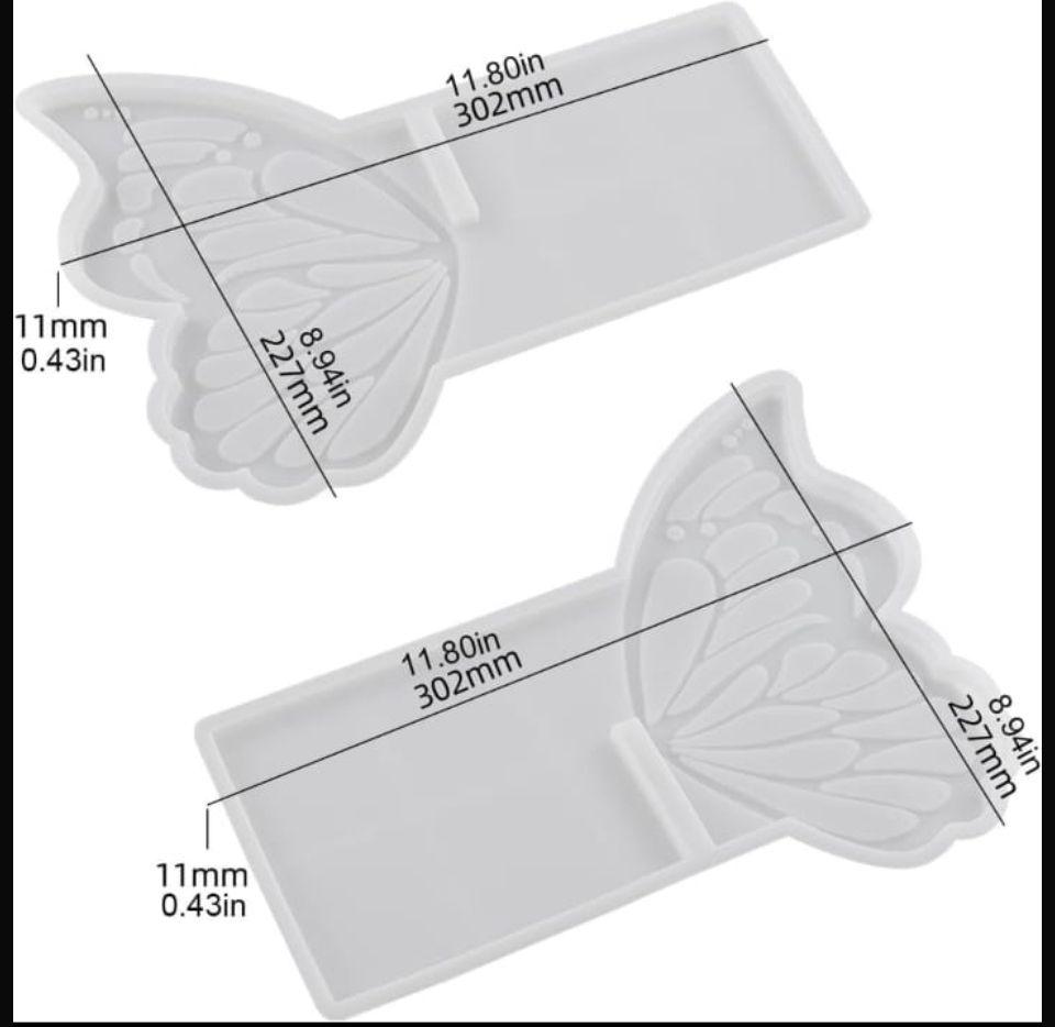 butterfly book stand mould set